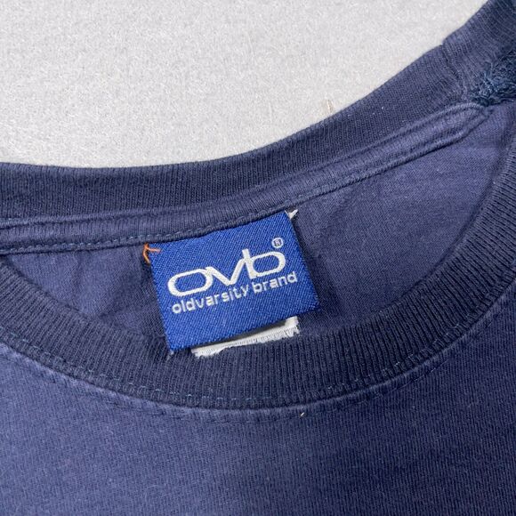 Vintage Michigan Wolverines‎ Shirt Men Large Embroidered Graphic Navy Blue - Picture 4 of 10